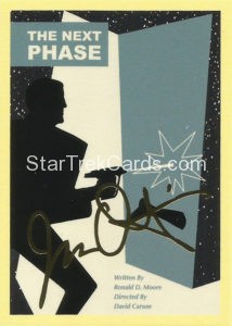 Star Trek The Next Generation Portfolio Prints Series Two Trading Card Gold 124
