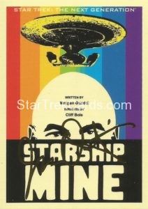 Star Trek The Next Generation Portfolio Prints Series Two Trading Card Gold 144