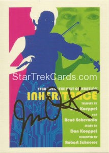 Star Trek The Next Generation Portfolio Prints Series Two Trading Card Gold 162
