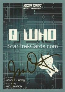Star Trek The Next Generation Portfolio Prints Series Two Trading Card Gold 42