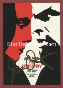 Star Trek The Next Generation Portfolio Prints Series Two Trading Card Gold 46