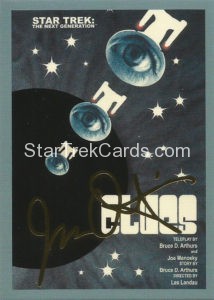 Star Trek The Next Generation Portfolio Prints Series Two Trading Card Gold 88