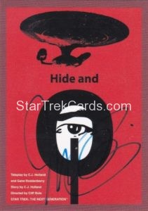 Star Trek The Next Generation Portfolio Prints Series Two Trading Card JOA10
