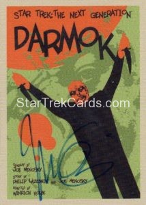 Star Trek The Next Generation Portfolio Prints Series Two Trading Card JOA102