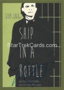 Star Trek The Next Generation Portfolio Prints Series Two Trading Card JOA138