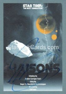 Star Trek The Next Generation Portfolio Prints Series Two Trading Card JOA154