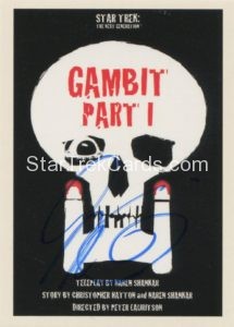 Star Trek The Next Generation Portfolio Prints Series Two Trading Card JOA156