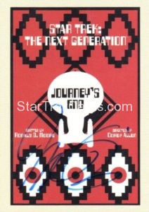 Star Trek The Next Generation Portfolio Prints Series Two Trading Card JOA172