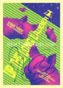 Star Trek The Next Generation Portfolio Prints Series Two Trading Card JOA44