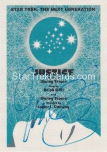 Star Trek The Next Generation Portfolio Prints Series Two Trading Card JOA8