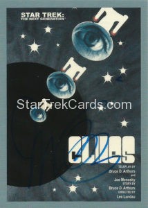 Star Trek The Next Generation Portfolio Prints Series Two Trading Card JOA88