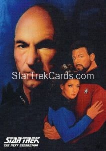 Star Trek The Next Generation Portfolio Prints Series Two Trading Card P1 Front