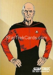 Star Trek The Next Generation Portfolio Prints Series Two Trading Card P2 Front