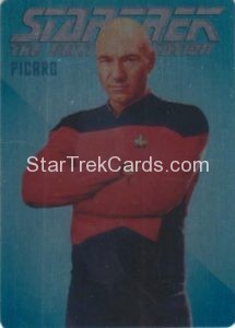 Star Trek The Next Generation Portfolio Prints Series Two Trading Card Rendered Art Metal Cards R10 Front