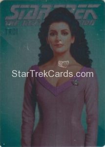 Star Trek The Next Generation Portfolio Prints Series Two Trading Card Rendered Art Metal Cards R2 Front