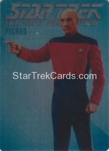 Star Trek The Next Generation Portfolio Prints Series Two Trading Card Rendered Art Metal Cards R6 Front