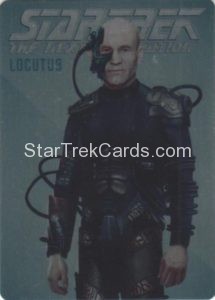 Star Trek The Next Generation Portfolio Prints Series Two Trading Card Rendered Art Metal Cards R8 Front