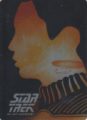 Star Trek The Next Generation Portfolio Prints Series Two Trading Card Silhouette Gallery Metal Cards SG2 Front