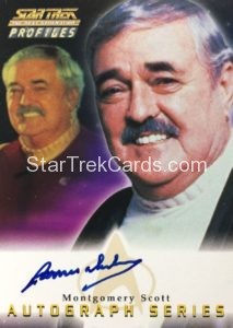 Star Trek The Next Generation Profiles Trading Card A7