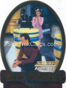 Star Trek The Next Generation Profiles Trading Card Q6