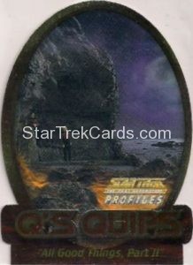 Star Trek The Next Generation Profiles Trading Card Q9