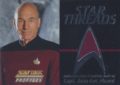 Star Trek The Next Generation Profiles Trading Card Star Threads Red
