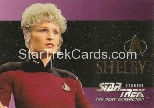Star Trek The Next Generation Season Four Trading Card S24