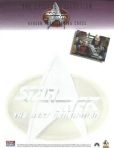 Star Trek The Next Generation Season Four Trading Card Stationery