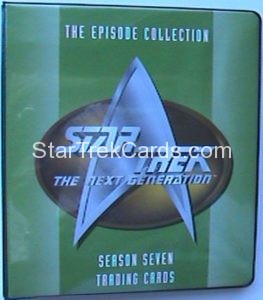 Star Trek The Next Generation Season Seven Trading Card Binder