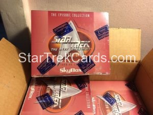 Star Trek The Next Generation Season Six Trading Card Case of 18 Pack Boxes