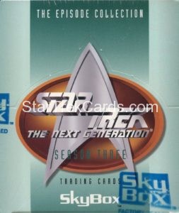 Star Trek The Next Generation Season Three Trading Card 24 Pack Box