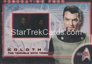 Star Trek The Original Series 35th Anniversary HoloFEX Trading Card FF2