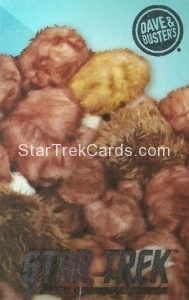 Star Trek The Original Series Arcade Set Base Set Tribbles Front