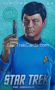 Star Trek The Original Series Arcade Set Trading Card Limited Edition Bones McCoy