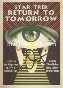 Star Trek The Original Series Portfolio Prints Trading Card 52 Gold