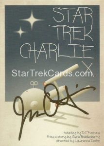 Star Trek The Original Series Portfolio Prints Trading Card 8 Gold