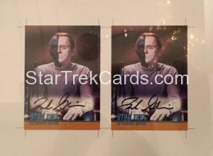 Star Trek The Original Series Season Three Trading Card A77 Uncut Sheet