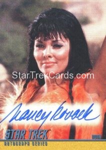 Star Trek The Original Series Season Two Trading Card Autograph A49