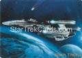 Star Trek The Voyagers Card Collection Trading Card Prototype Proof Triple Nacelled USS Enterprise