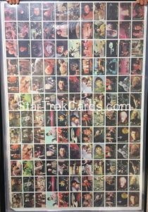 Star Trek Topps 1976 Uncut Trading Card Sheet