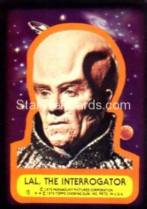 Star Trek Topps O Pee Chee Trading Card Sticker 15