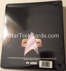 Star Trek Voyager Season One Series One Trading Card Binder Back