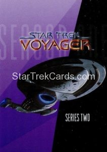 Star Trek Voyager Season One Series Two MBNA Promo Trading Card 0