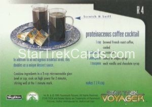 Star Trek Voyager Season One Series Two Trading Card R4 Back