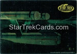 The Complete Star Trek Animated Adventures Trading Card E1