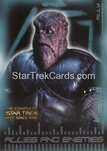 The Complete Star Trek Deep Space Nine Trading Card B21