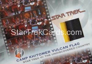 The Complete Star Trek Movies Trading Card KB2 Front