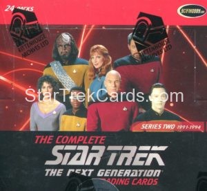 The Complete Star Trek The Next Generation Series 2 Trading Card Box