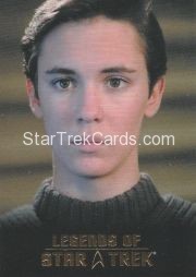 The Legends of Star Trek Trading Cards 2015 Exansion Set Wesley Crusher L3