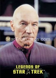 The Legends of Star Trek Trading Cards Captain Picard L9